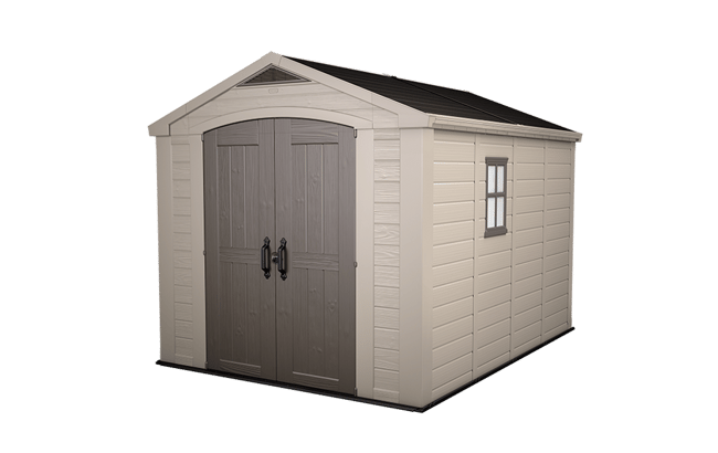 Buy Factor Brown Large Storage Shed 8x11 - Keter Canada